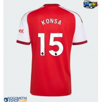 Moški Nogometni dresi Arsenal Ezri Konsa #15 Domači 2026-27 Kratek Rokav